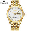 2020 Top Luxury  Brand OYALIE  Mechanical Wristwatch Alloy Material Water Resistant Feature Stainless Steel Analog Watch Men